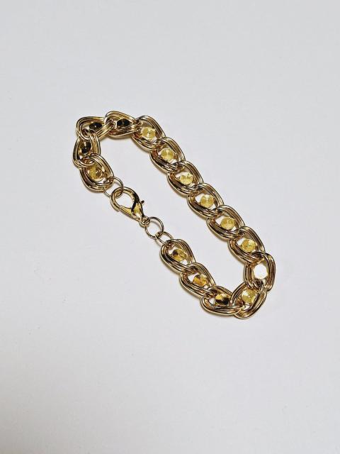 (199) ラインストーン GOLDチェーン ブレスレット < 女性アクセサリー/時計 (199) ラインストーン GOLDチェーン ブレスレット < 女性アクセサリー/時計の