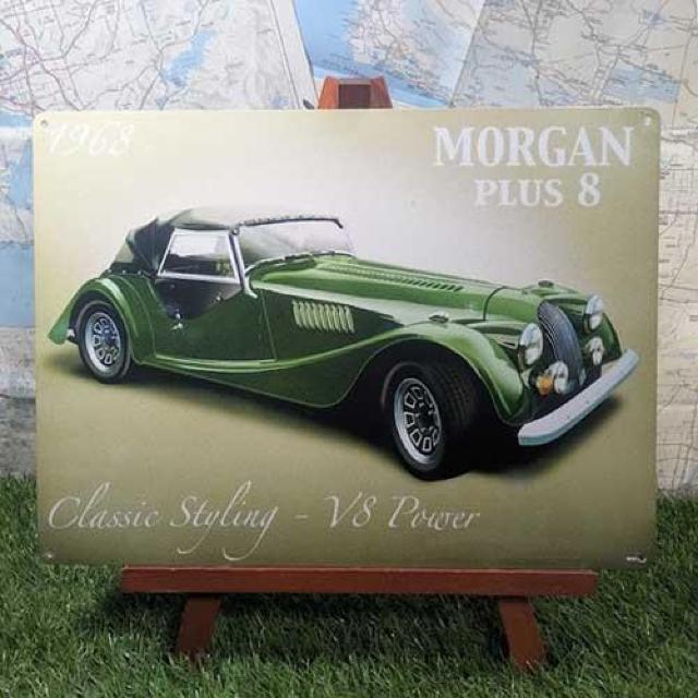 新品【ブリキ看板】Morgan Plus 8/モーガン・プラス8 1968年 -Nostalgic- < ホビー  新品【ブリキ看板】Morgan Plus 8/モーガン・プラス8 1968年 -Nostalgic-  < ホビーの
