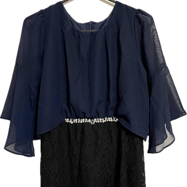 Retica(レティカ) ビジュー シフォン × レース ワンピース < 女性ファッション Retica(レティカ) ビジュー シフォン × レース ワンピース < 女性ファッションの