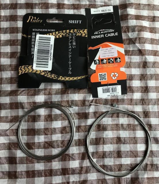 自転車 変速シフト用 1.2×2000mm ブレーキ用 1.6 インナーケーブル セット 2m ALLIGATOR Ruler < レジャー/スポーツ 自転車 変速シフト用 1.2×2000mm ブレーキ用 1.6 インナーケーブル セット 2m ALLIGATOR Ruler < レジャー/スポーツの