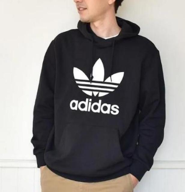 【新品】アディダス IZP12-H06667 アディカラー クラシックス トレフォイル パーカー ブラック  メンズ サイズXL < ブランド  【新品】アディダス IZP12-H06667 アディカラー クラシックス トレフォイル パーカー ブラック  メンズ サイズXL  < ブランドの