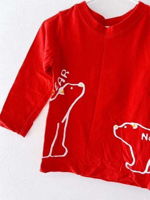 ポーラーベア長袖Tシャツ 95cm < キッズ/ベビー ポーラーベア長袖Tシャツ 95cm < キッズ/ベビーの