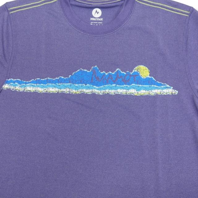 即買☆マーモット BNV/Mサイズ マウンテン プリントTシャツ ベリー 速乾 吸汗 UVケア 登山 送料無料 < ブランド 即買☆マーモット BNV/Mサイズ マウンテン プリントTシャツ ベリー 速乾 吸汗 UVケア 登山 送料無料 < ブランドの