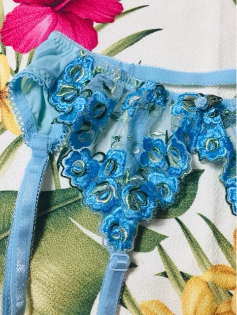 ブルー ガーターベルト < 女性ファッション ブルー ガーターベルト < 女性ファッションの