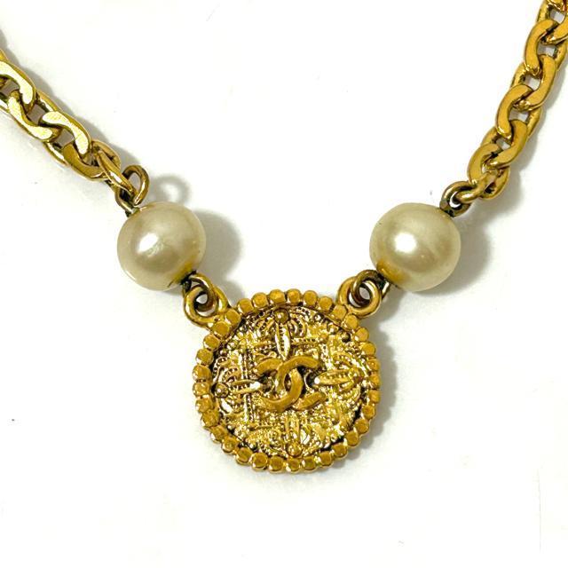 CHANEL �V���l�� �R�R�}�[�N �R�C�� �p�[�� ���B���e�[�W �l�b�N���X  �� �u�����h�� 