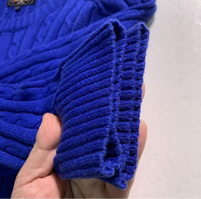 BEAMS+ �R�b�g�����l�� �P�[�u���j�b�g �Z�[�^�[ L�T�C�Y �u���[ �t�� �� �u�����h�� 