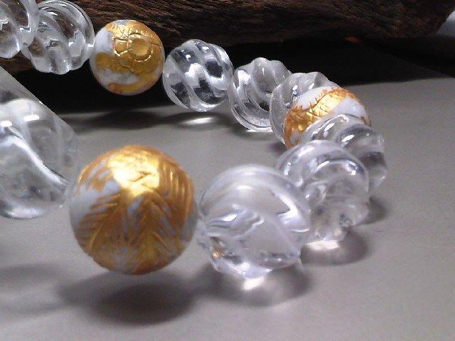 四神獣ハウライト12ミリ§トルネード水晶12ミリ数珠 < 男性アクセサリー/時計 四神獣ハウライト12ミリ§トルネード水晶12ミリ数珠 < 男性アクセサリー/時計の