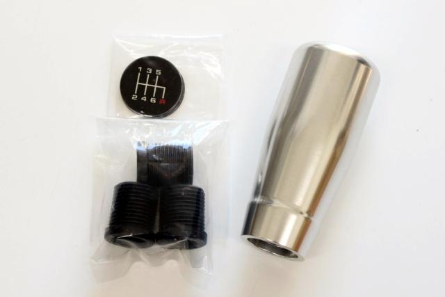 汎用シフトノブ type19 アルミ シンプル MT用 シフトパターン付 < 自動車/バイク 汎用シフトノブ type19 アルミ シンプル MT用 シフトパターン付 < 自動車/バイク