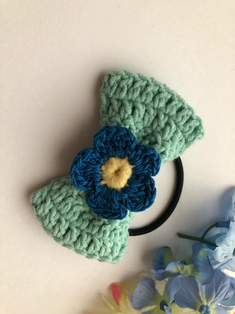 ハンドメイド  ヘアゴム お花 リボン axes好き ガーリー < 女性ファッション  ハンドメイド  ヘアゴム お花 リボン axes好き ガーリー < 女性ファッションの