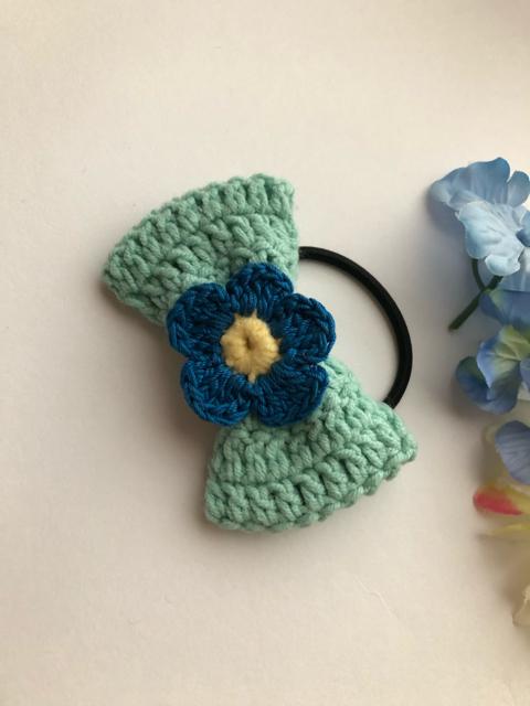 ハンドメイド  ヘアゴム お花 リボン axes好き ガーリー < 女性ファッション  ハンドメイド  ヘアゴム お花 リボン axes好き ガーリー < 女性ファッションの