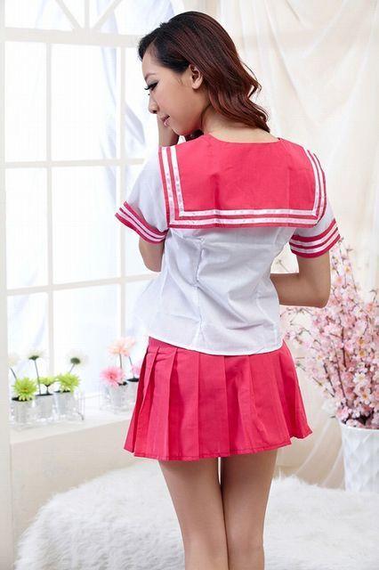 リボンが可愛いミニスカセーラー服コス Sピンク < 女性ファッション リボンが可愛いミニスカセーラー服コス Sピンク < 女性ファッションの