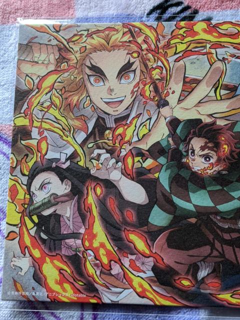 鬼滅☆無限列車編☆イラストボード☆煉獄☆えんむ☆非売品 < アニメ/コミック/キャラクター  鬼滅☆無限列車編☆イラストボード☆煉獄☆えんむ☆非売品 < アニメ/コミック/キャラクターの