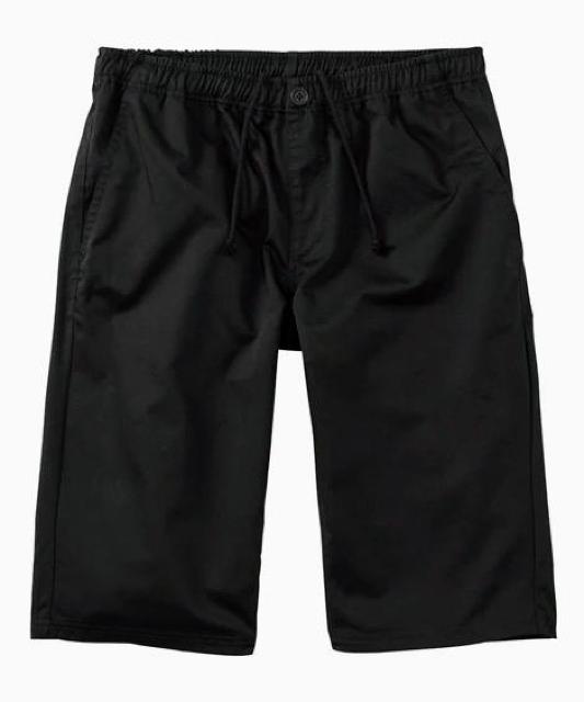 4Lサイズ!消臭テープ付き!紳士的!シーンを選ばない!ブラック色合い!ツイルハーフパンツ!両サイドand後ろポケット付き!新品! < 男性ファッション  4Lサイズ!消臭テープ付き!紳士的!シーンを選ばない!ブラック色合い!ツイルハーフパンツ!両サイドand後ろポケット付き!新品!  < 男性ファッションの