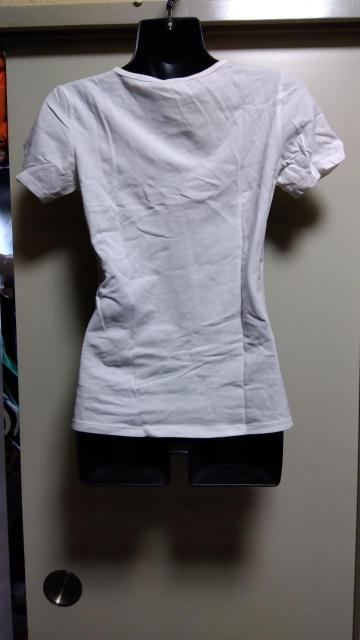 ☆ディーゼル深UネックロゴTシャツ☆超美品WH < ブランド  ☆ディーゼル深UネックロゴTシャツ☆超美品WH < ブランドの