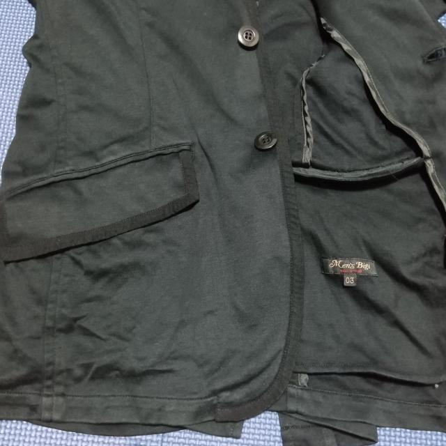 MEN'S BIGI テーラードジャケット サイズ03 黒 ブラック メンズビギ サイズ3 中古 古着 服 JACKET USED < ブランド  MEN'S BIGI テーラードジャケット サイズ03 黒 ブラック メンズビギ サイズ3 中古 古着 服 JACKET USED < ブランドの