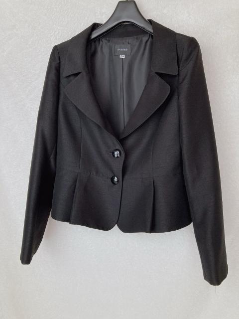 新品 ONEIROS テーラード ジャケット 13号 ブラック 黒 N2m < 女性ファッション  新品 ONEIROS テーラード ジャケット 13号 ブラック 黒 N2m < 女性ファッションの
