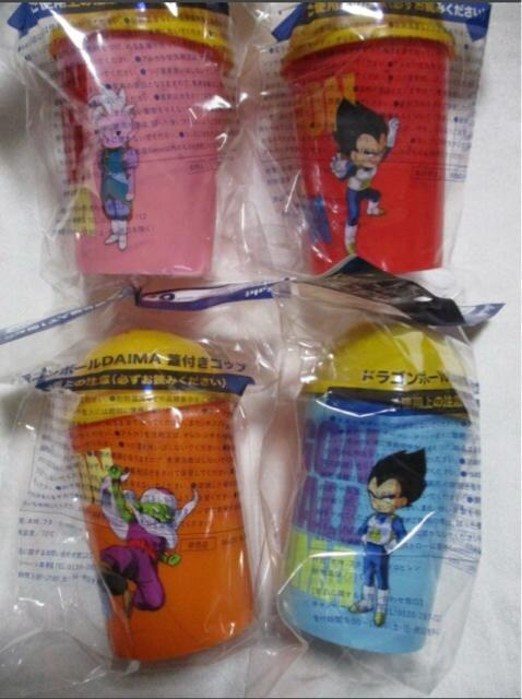 ドラゴンボール DAIMA 蓋付きコップ 全4種セット アサヒ飲料  < アニメ/コミック/キャラクター  ドラゴンボール DAIMA 蓋付きコップ 全4種セット アサヒ飲料  < アニメ/コミック/キャラクターの