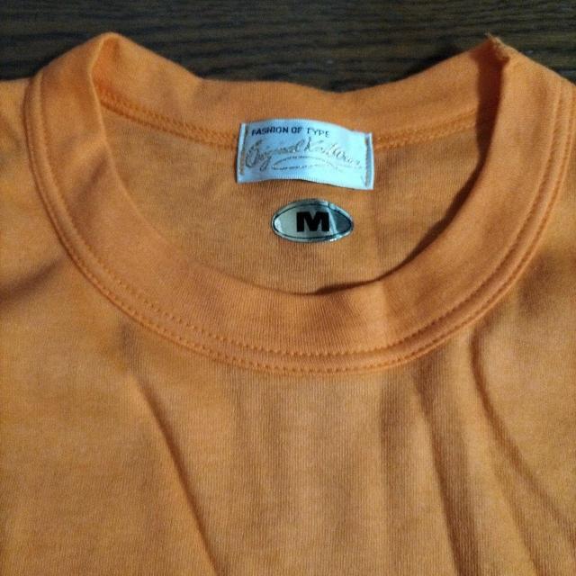 オレンジ 半袖Tシャツ 新品  < 男性ファッション  オレンジ 半袖Tシャツ 新品  < 男性ファッションの