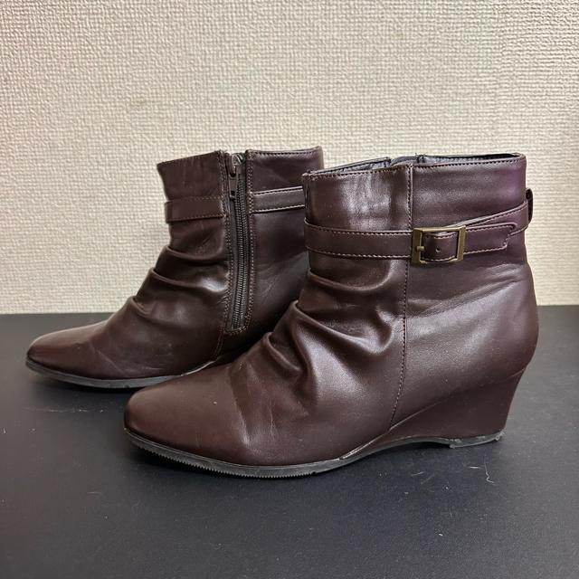 �yMICHIKO LONDON�z���U�[ �V���[�g�u�[�c M�T�C�Y �� �����t�@�b�V������ 