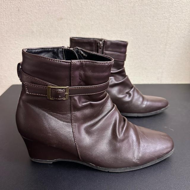 �yMICHIKO LONDON�z���U�[ �V���[�g�u�[�c M�T�C�Y �� �����t�@�b�V������ 