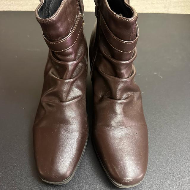 �yMICHIKO LONDON�z���U�[ �V���[�g�u�[�c M�T�C�Y �� �����t�@�b�V������ 