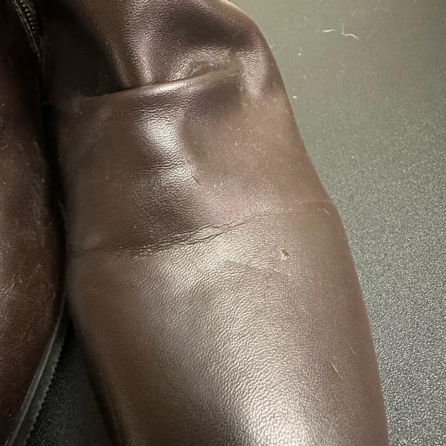 �yMICHIKO LONDON�z���U�[ �V���[�g�u�[�c M�T�C�Y �� �����t�@�b�V������ 