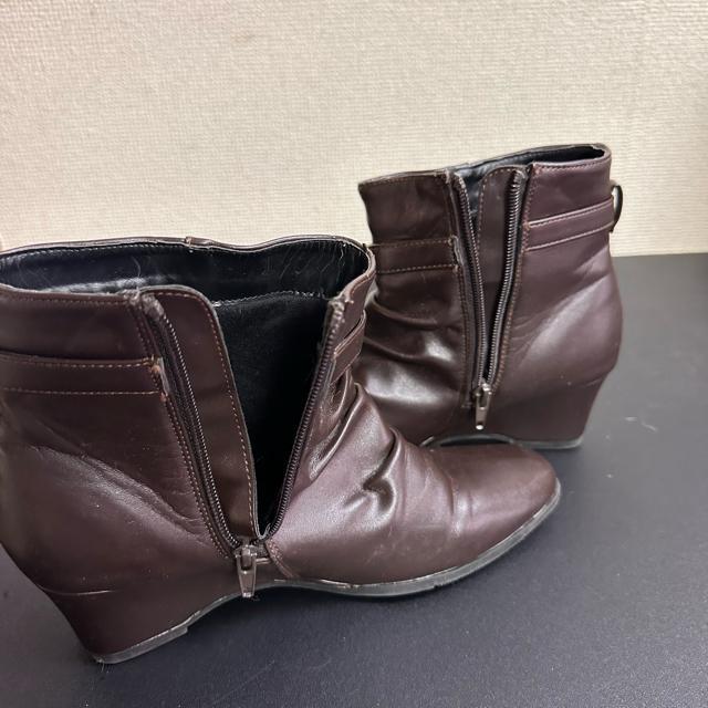 �yMICHIKO LONDON�z���U�[ �V���[�g�u�[�c M�T�C�Y �� �����t�@�b�V������ 