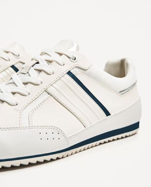 ☆ZARA/ザラ ホワイトスニーカー/シューズ/42(27cm)☆新品 < ブランド ☆ZARA/ザラ ホワイトスニーカー/シューズ/42(27cm)☆新品 < ブランドの