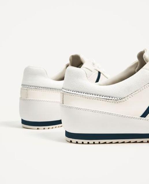 ☆ZARA/ザラ ホワイトスニーカー/シューズ/42(27cm)☆新品 < ブランド ☆ZARA/ザラ ホワイトスニーカー/シューズ/42(27cm)☆新品 < ブランドの