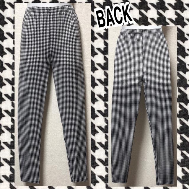 【新品】楽カワ☆千鳥格子柄レギンス < 女性ファッション  【新品】楽カワ☆千鳥格子柄レギンス  < 女性ファッションの