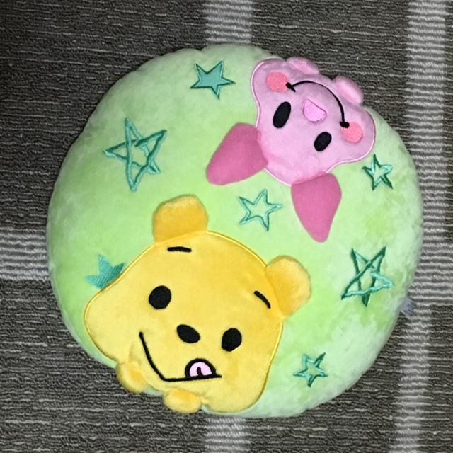 ディズニー・プーさん&ピグレットもっちり円型クッション < アニメ/コミック/キャラクター  ディズニー・プーさん&ピグレットもっちり円型クッション  < アニメ/コミック/キャラクターの