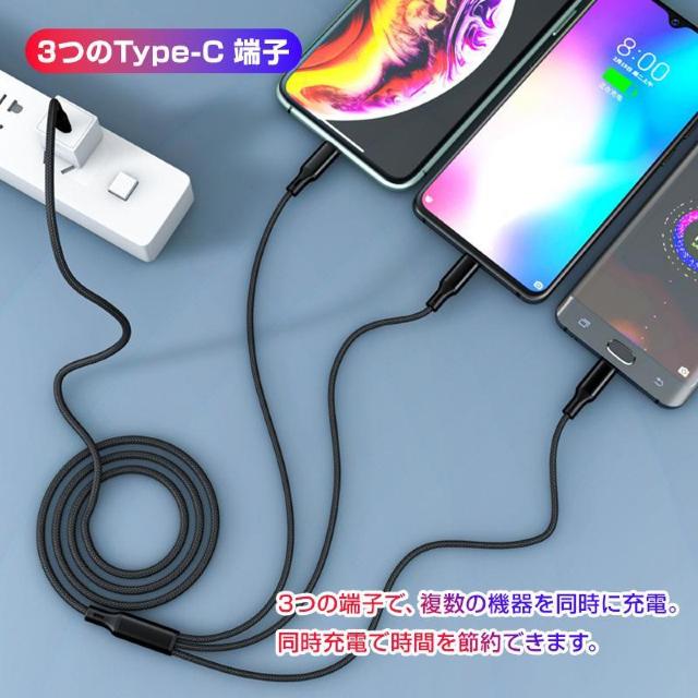 X}z [dP[u Type-C 3|[g 1.5 } [d Android iPhone ϋv fɂ ߏ[d  Ɠd/AV 