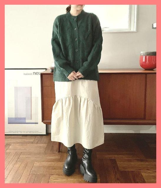 ☆ローリーズファーム☆超美品☆ニットカーデ&フリルマキシワンピースセット☆ < ブランド  ☆ローリーズファーム☆超美品☆ニットカーデ&フリルマキシワンピースセット☆ < ブランドの