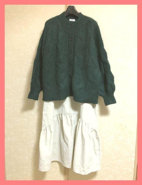 ☆ローリーズファーム☆超美品☆ニットカーデ&フリルマキシワンピースセット☆ < ブランド  ☆ローリーズファーム☆超美品☆ニットカーデ&フリルマキシワンピースセット☆ < ブランドの