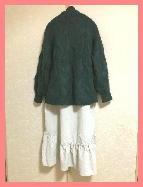 ☆ローリーズファーム☆超美品☆ニットカーデ&フリルマキシワンピースセット☆ < ブランド  ☆ローリーズファーム☆超美品☆ニットカーデ&フリルマキシワンピースセット☆ < ブランドの