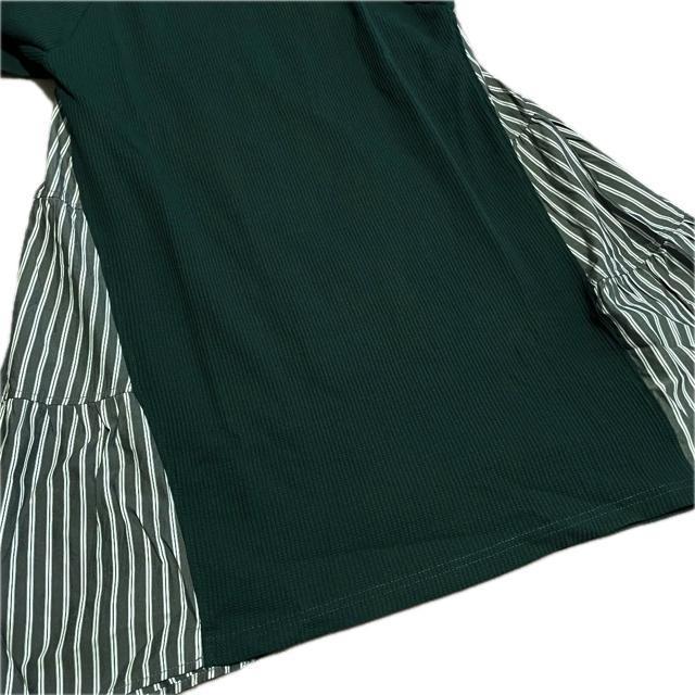 fort point 異素材MIX サイドティアード ニット トップス < 女性ファッション fort point 異素材MIX サイドティアード ニット トップス < 女性ファッションの