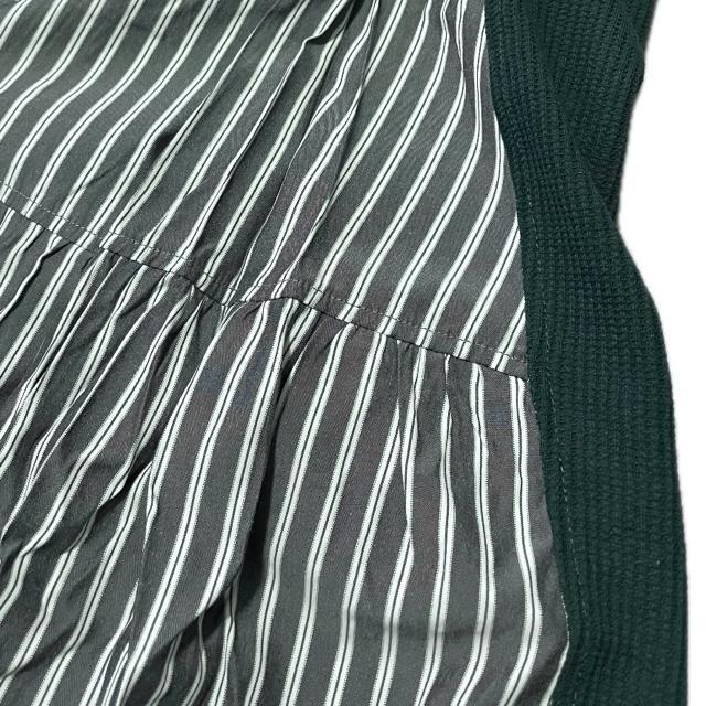 fort point 異素材MIX サイドティアード ニット トップス < 女性ファッション fort point 異素材MIX サイドティアード ニット トップス < 女性ファッションの