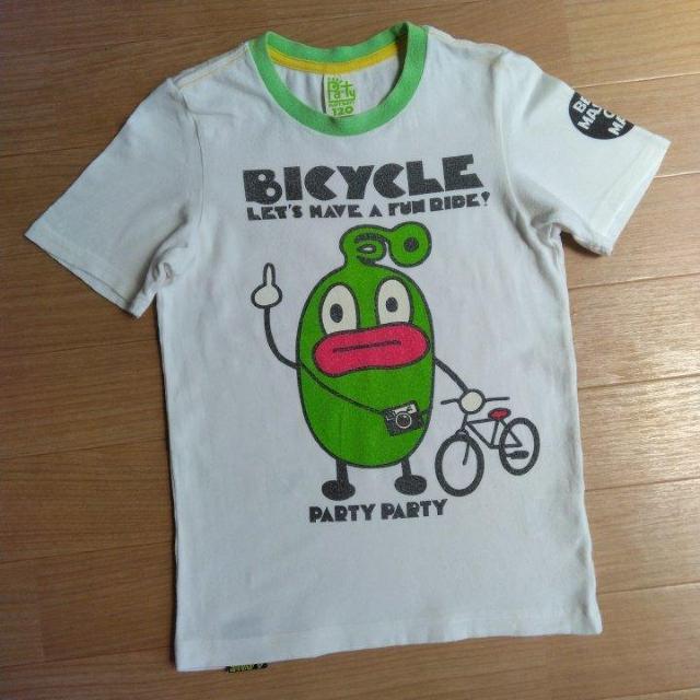 迷路Tシャツ 120 白 partyparty < ブランド 迷路Tシャツ 120 白 partyparty < ブランドの