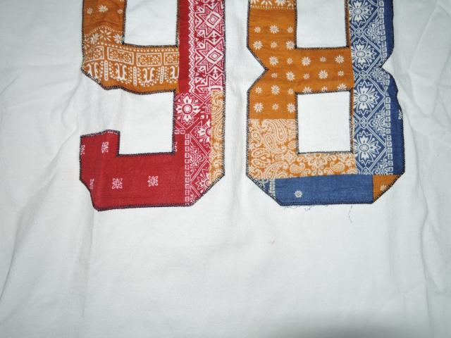 SOPHNET. ソフネット バンダナ ナンバリングロゴ Tシャツ S 白 ペイズリー柄 半袖Tシャツ カットソー < ブランド  SOPHNET. ソフネット バンダナ ナンバリングロゴ Tシャツ S 白 ペイズリー柄 半袖Tシャツ カットソー < ブランドの