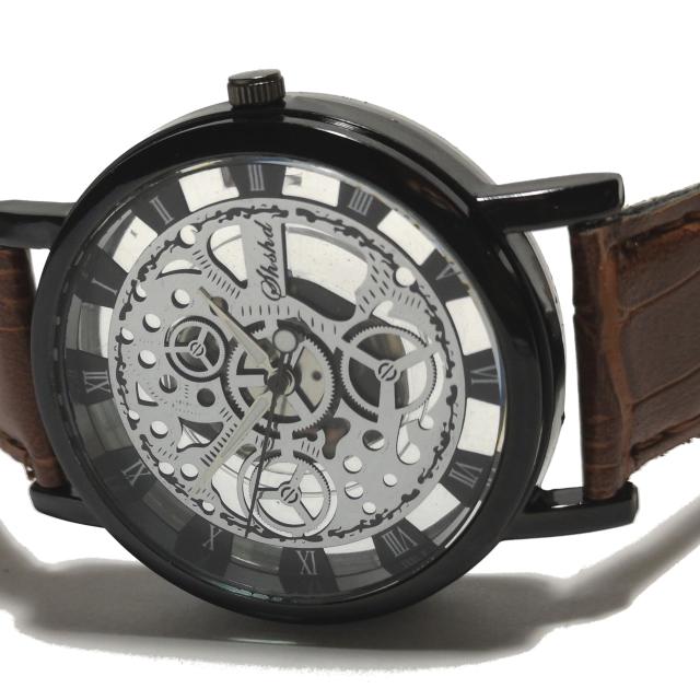 【新品・未使用】スケルトン【スチームパンク】メンズ腕時計 < 男性アクセサリー/時計 【新品・未使用】スケルトン【スチームパンク】メンズ腕時計 < 男性アクセサリー/時計の