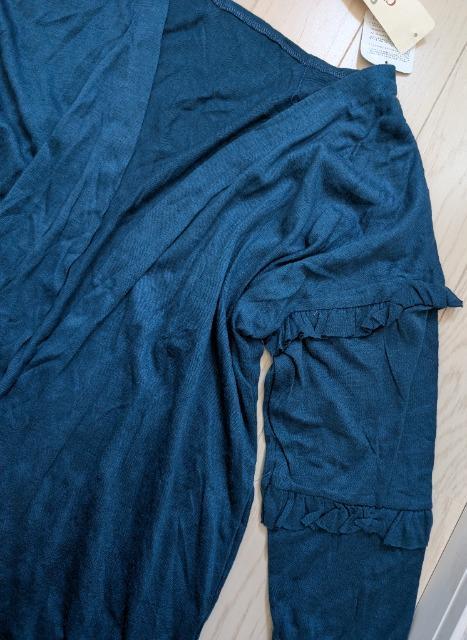 L★Chica Linda★袖フリルつきトッパーカーデ★新品★送料無料 < 女性ファッション L★Chica Linda★袖フリルつきトッパーカーデ★新品★送料無料 < 女性ファッションの