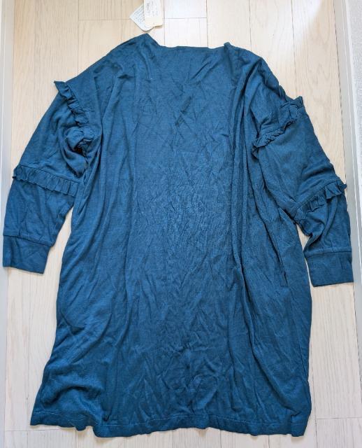 L★Chica Linda★袖フリルつきトッパーカーデ★新品★送料無料 < 女性ファッション L★Chica Linda★袖フリルつきトッパーカーデ★新品★送料無料 < 女性ファッションの