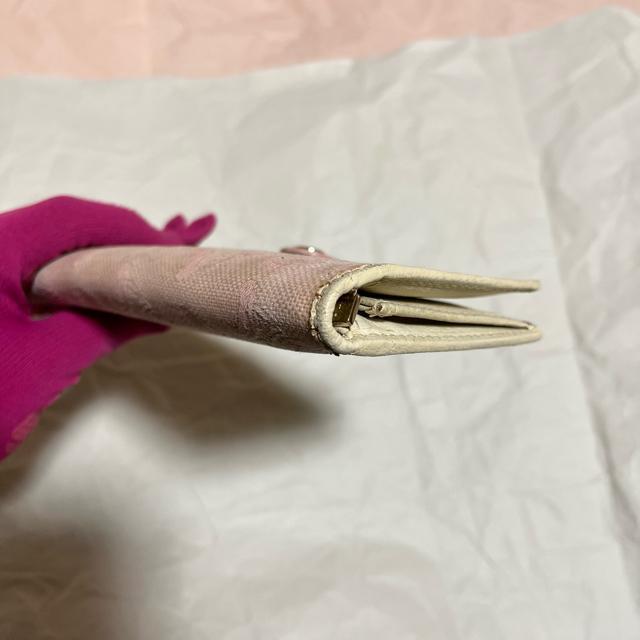 【正規品】【CELINE / セリーヌ】 マカダム / 二つ折り 長財布 ピンク キャンバス < ブランド 【正規品】【CELINE / セリーヌ】 マカダム / 二つ折り 長財布 ピンク キャンバス < ブランドの