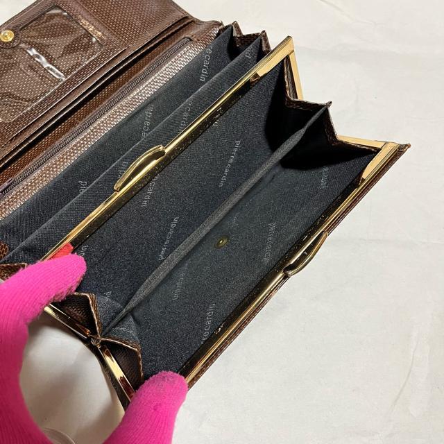 【pierre cardin / ピエールカルダン】 がま口 / レザー 長財布 < ブランド 【pierre cardin / ピエールカルダン】 がま口 / レザー 長財布 < ブランドの