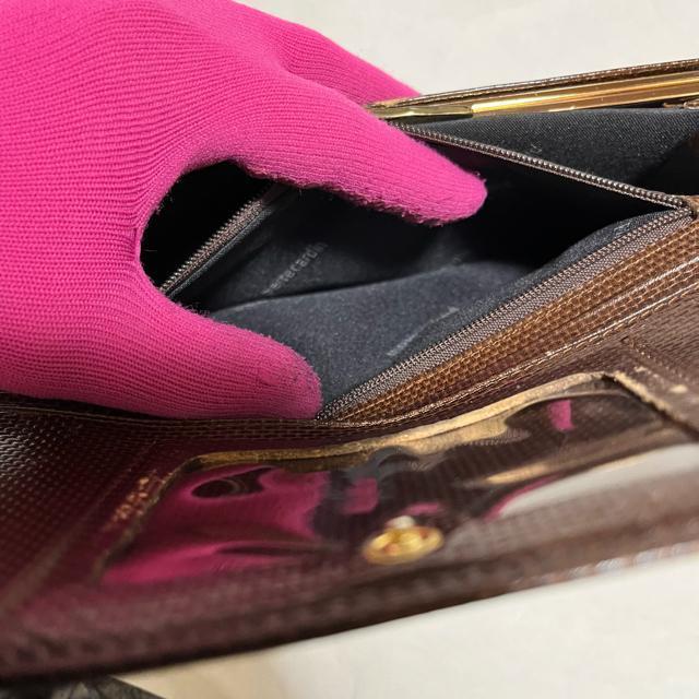 【pierre cardin / ピエールカルダン】 がま口 / レザー 長財布 < ブランド 【pierre cardin / ピエールカルダン】 がま口 / レザー 長財布 < ブランドの