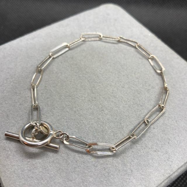 即決 ITALY 925 シルバー ブレスレット < 女性アクセサリー/時計 即決 ITALY 925 シルバー ブレスレット < 女性アクセサリー/時計の