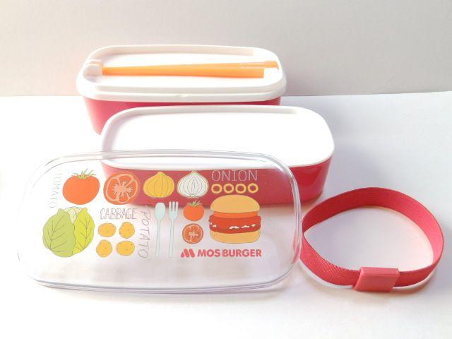 【モスバーガー】2017年福袋♪可愛い レンジ対応 箸付 2段ランチボックス < ホビー  【モスバーガー】2017年福袋♪可愛い レンジ対応 箸付 2段ランチボックス < ホビーの