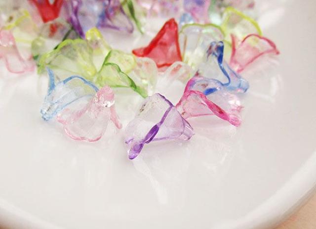 花ビーズホーン型小クリア250個大口パック < ペット/手芸/園芸  花ビーズホーン型小クリア250個大口パック  < ペット/手芸/園芸の