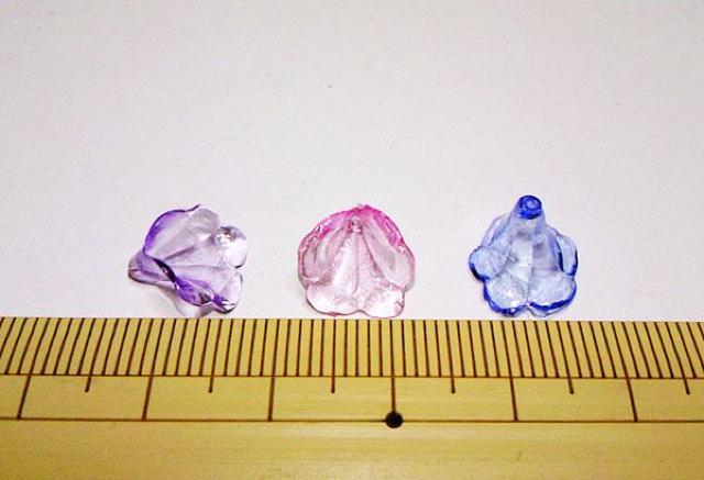 花ビーズホーン型小クリア250個大口パック < ペット/手芸/園芸  花ビーズホーン型小クリア250個大口パック < ペット/手芸/園芸の