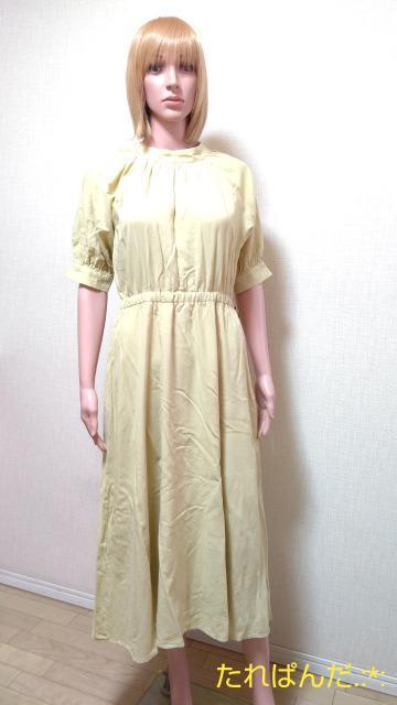 新品タグ付☆大きいF☆mikke☆ふんわり柔らか素材の背紐付きワンピW151☆3点で即落 < 女性ファッション  新品タグ付☆大きいF☆mikke☆ふんわり柔らか素材の背紐付きワンピW151☆3点で即落  < 女性ファッションの